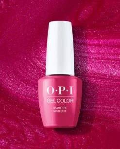 Gel Nail Polish Blame The Mistletoe